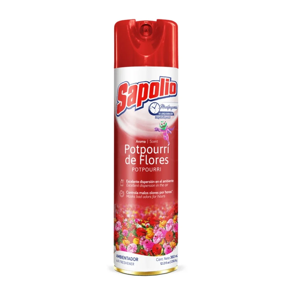 SAPOLIO DEO. AMBIENTAL POTPOURRI 12X360CC