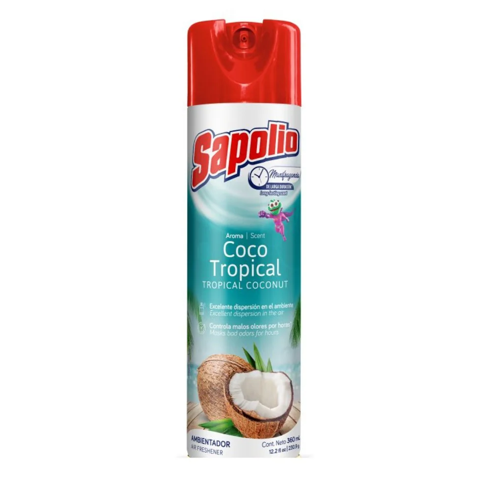 SAPOLIO DEO. AMBIENTAL COCO TROP.12X360CC