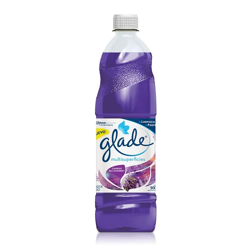 LIMPIADOR GLADE CAMPOS DE LAVANDA 12X 900ML