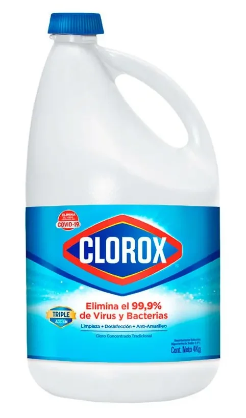 CLORO CLOROX TRADICIONAL 3X 4lt