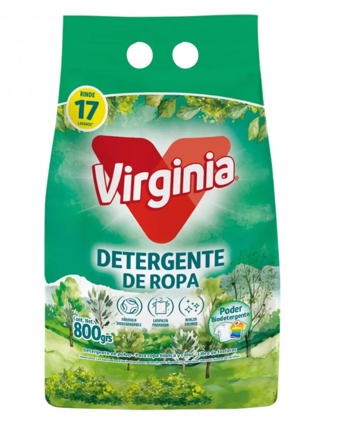 DETERGENTE VIRGINIA POLVO 18X800GR