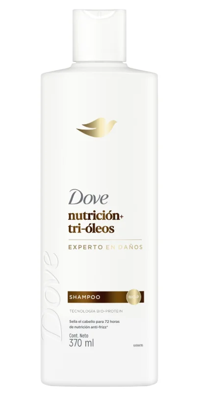 SHAMP DOVE NUTRI+TRI OLEOS 12X370ML