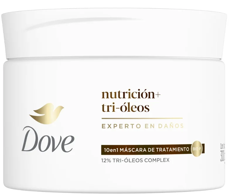MASC DOVE NUTRI+TRI-OLEOS 6X300GR