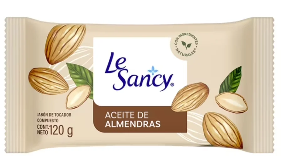 LE SANCY JAB ACEITE ALMENDRAS 72X120G