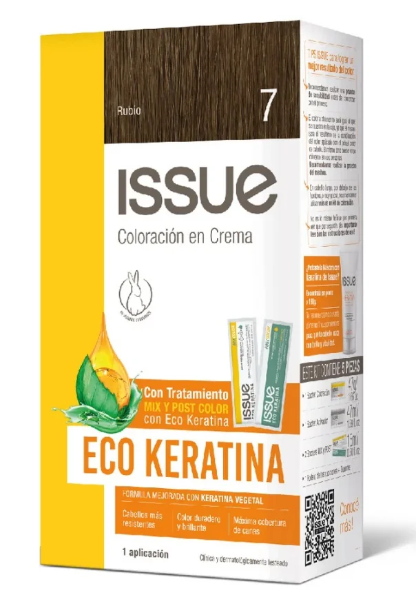 KIT ISSUE ECO KERA N 7 RUBIO X10