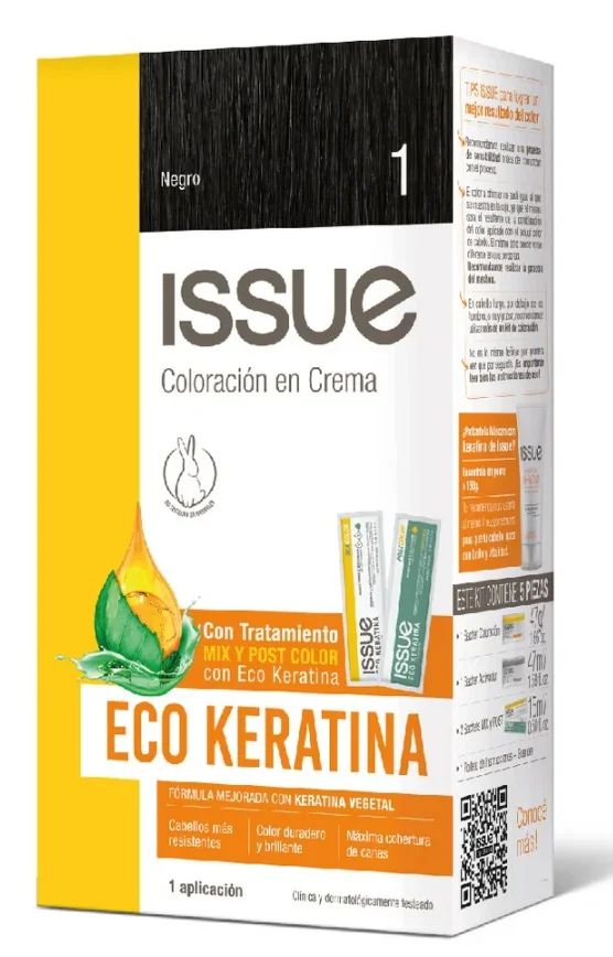 KIT ISSUE ECO KERA N 1 NEGRO X10
