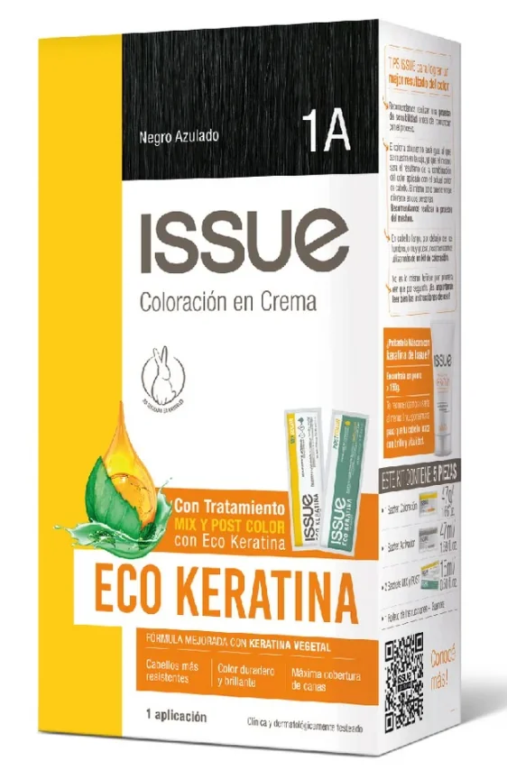 KIT ISSUE ECO KERA N 1A NEGRO AZUL X10