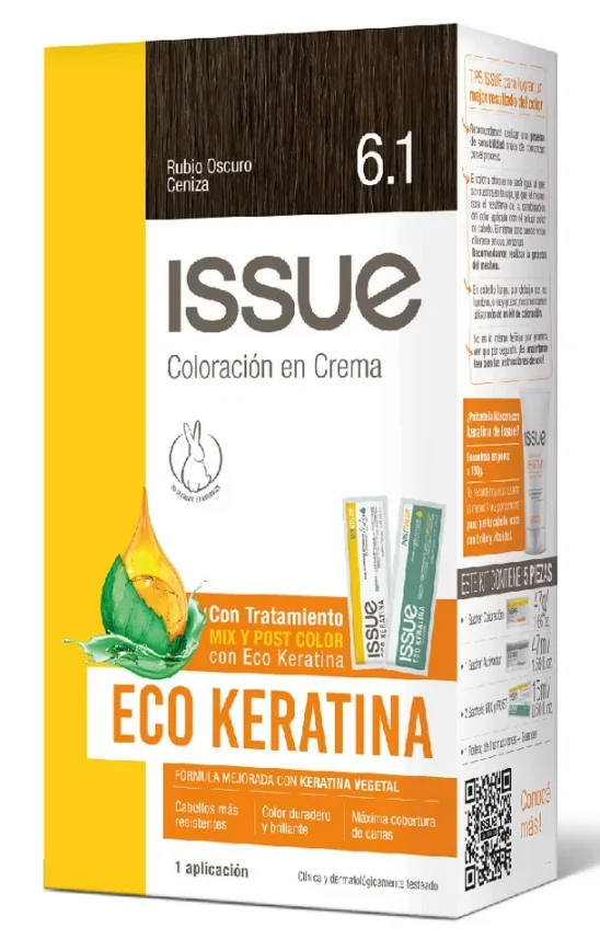 KIT ISSUE ECO KERA N 6.1 RUBIO OSC CENI X10