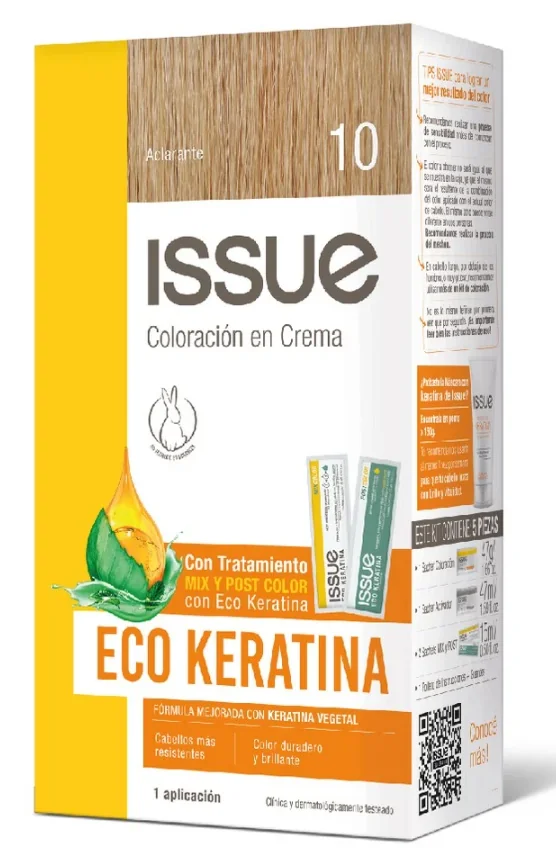 KIT ISSUE ECO KERA N 10 ACLARANTE X10