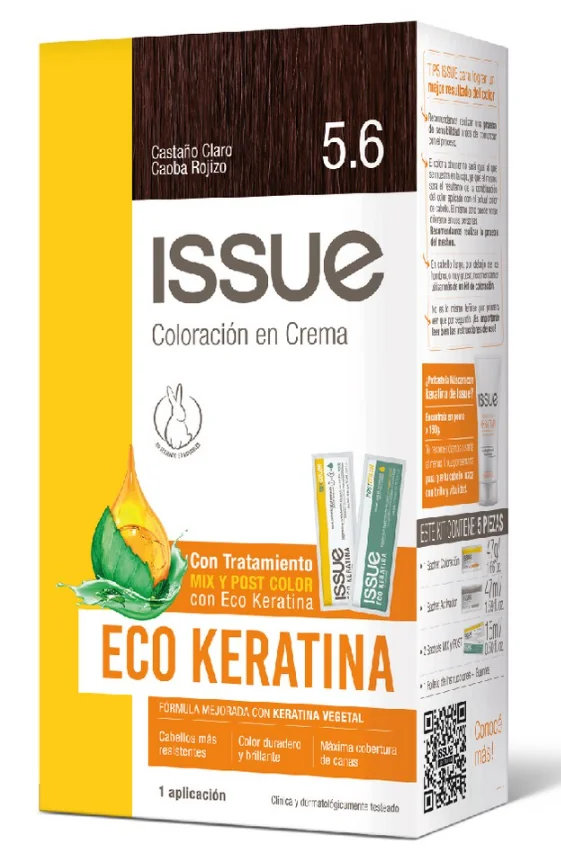 KIT ISSUE ECO KERA N 5.6 CASTAÑO CLA CAO ROJ X10