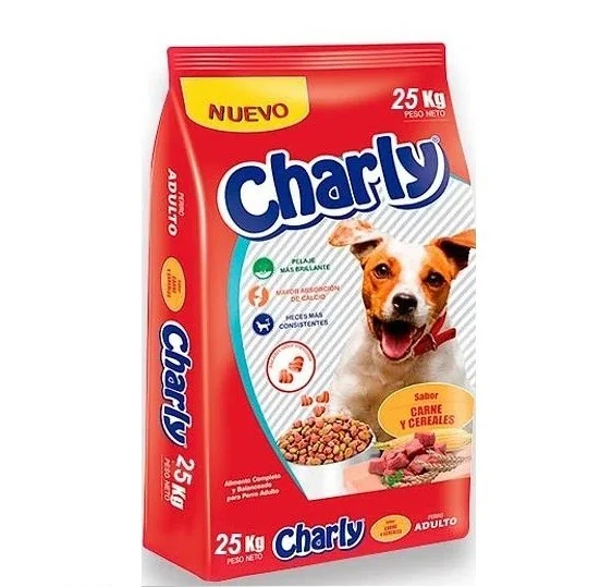 CHARLY ADULTO CARNE POLLO Y CEREAL 25 kg