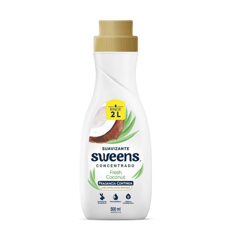 SWEENS SUAV CONCENTRADO FRESH COCONUT DP 12X500MLC