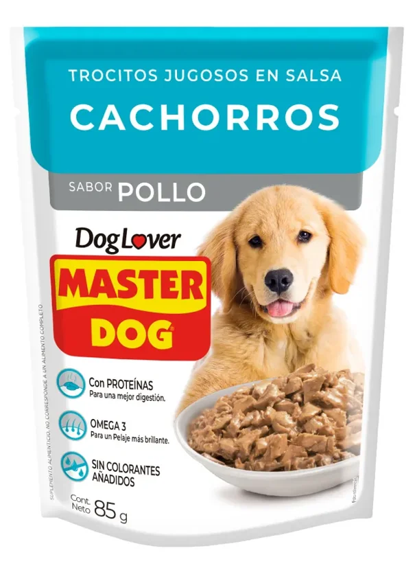M.DOG TROCITOS JUGOSOS CACHORROS 20X85G