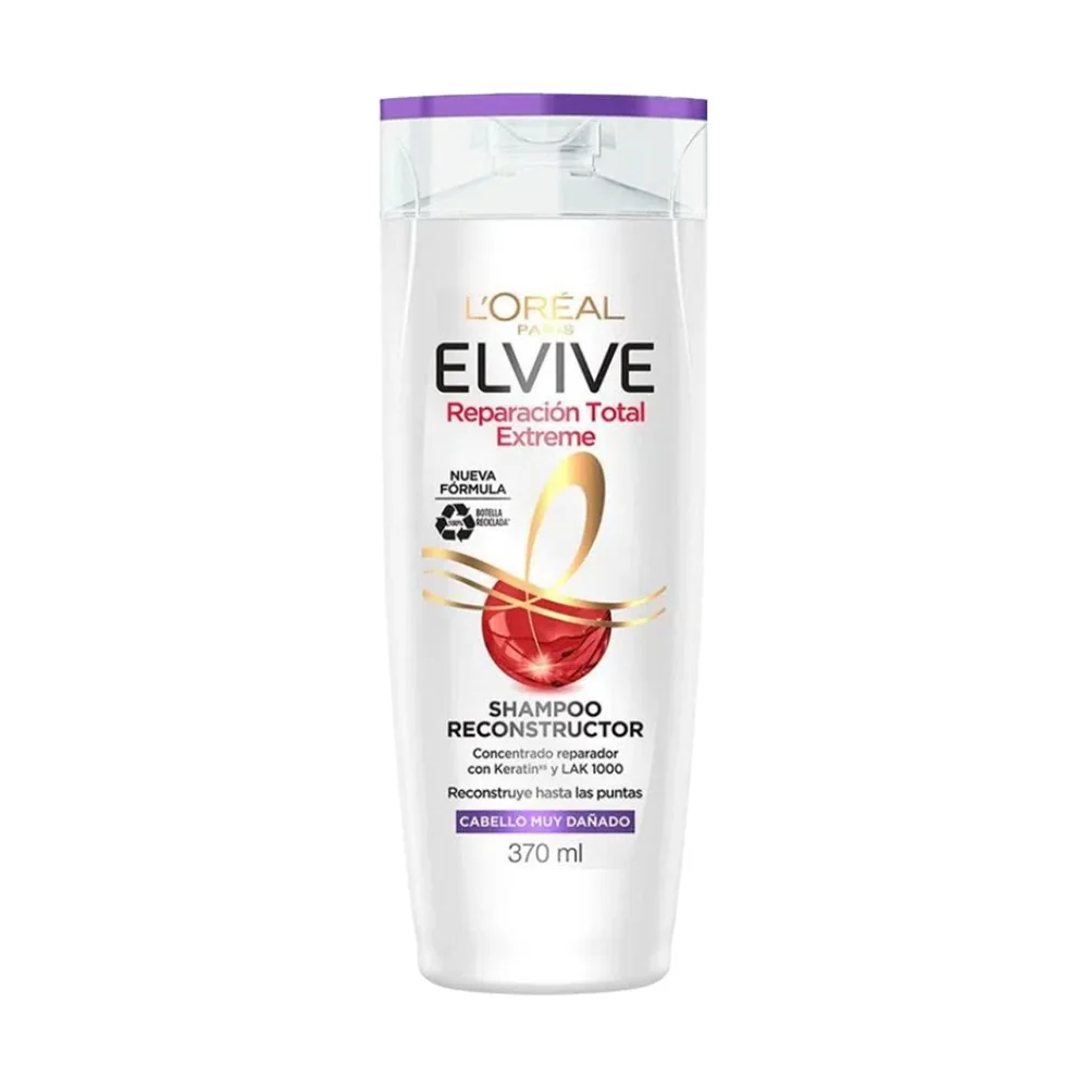SHAMPOO EL VIVE REPARACION TOTAL EXTR 12 X 370 ML