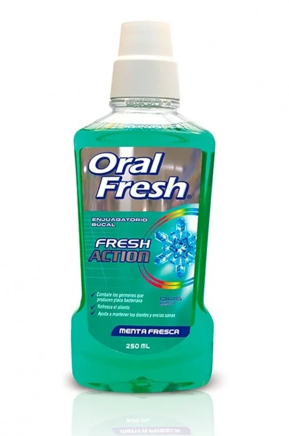 ORALFRESH MENTA FRESCA 18X 250 ML