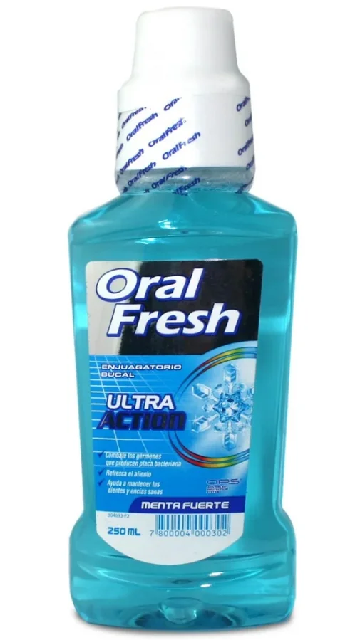 ORALFRESH MENTA FUERTE 18X 250 ML
