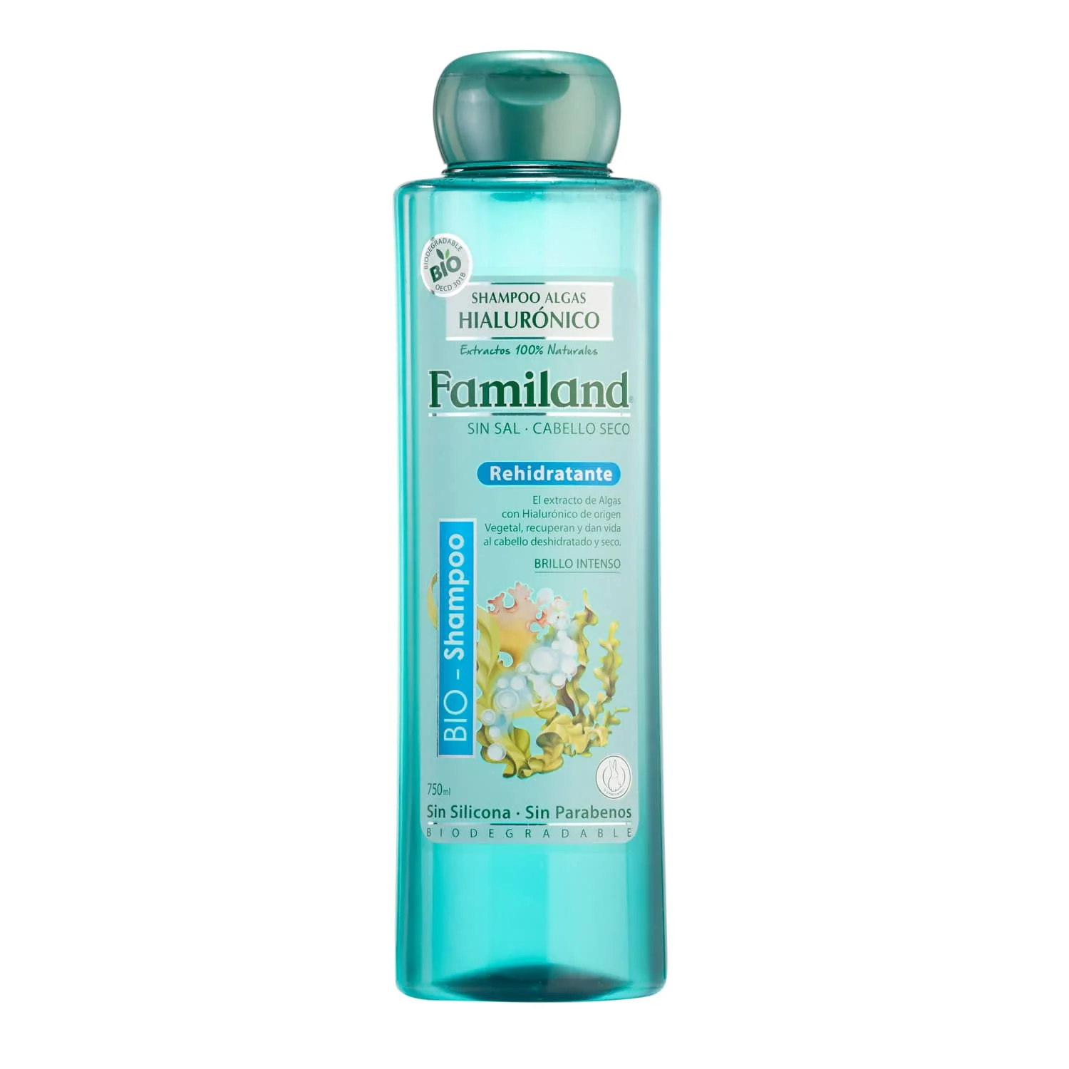 SHAMPOO HIALURONICO ALGAS 12X750ML FAMILAND