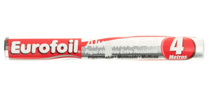 PAPEL ALUMINIO ECONOMICO EUROPOIL 25X 4 MTS