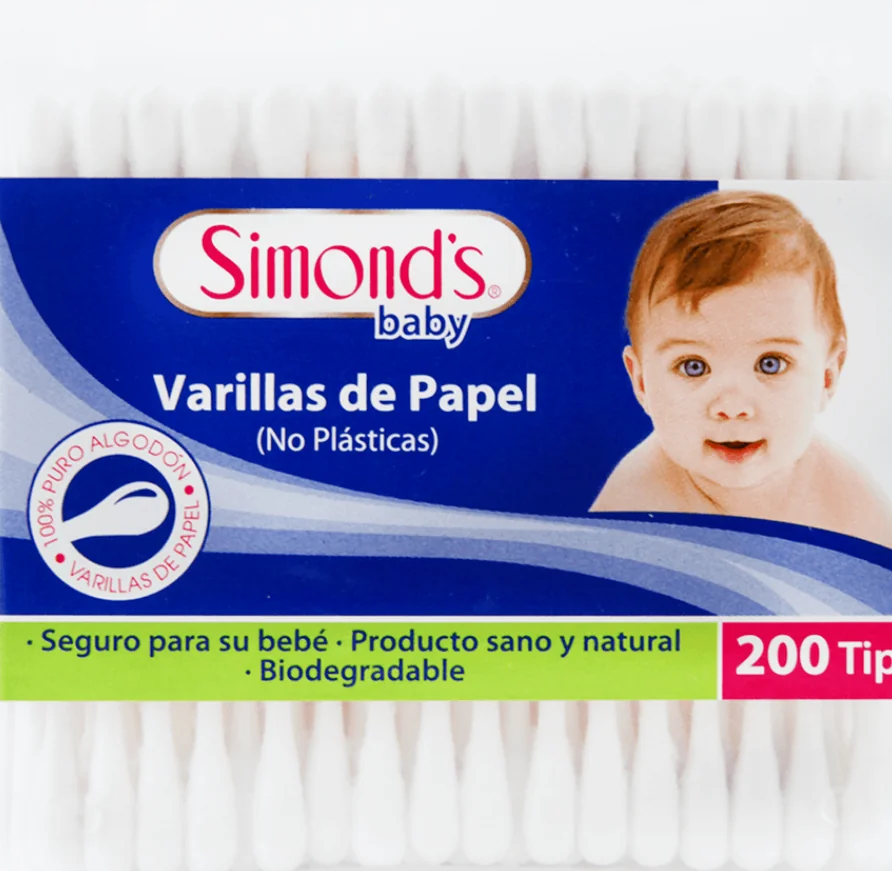 COTONITOS TIPS CAJA 12X 200 SIMONDS