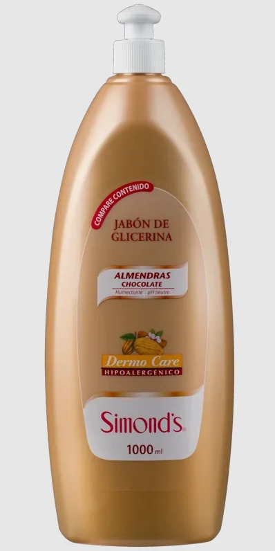 JABON CHOCOLATE ALMEND SIMONDS FCO 12X1LT