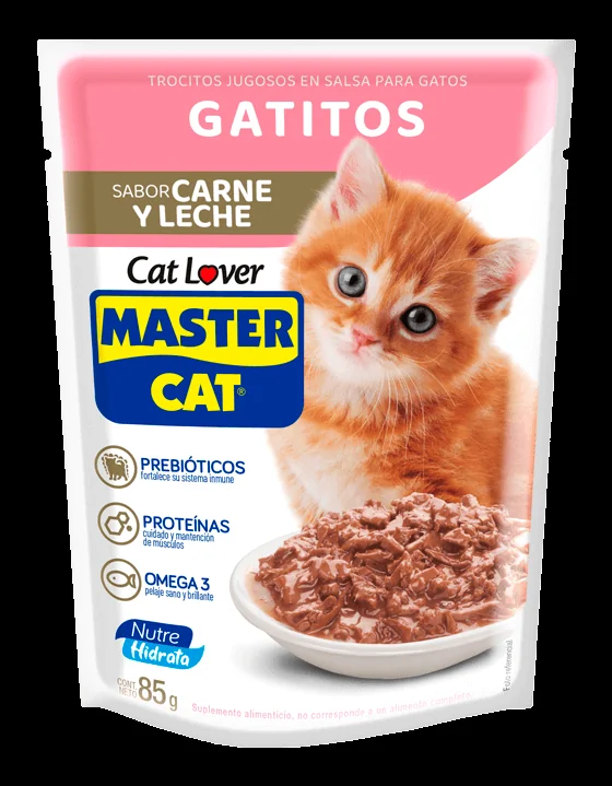 M.CAT TROCITOS JUGOSOS GATITOS 20X85 GR