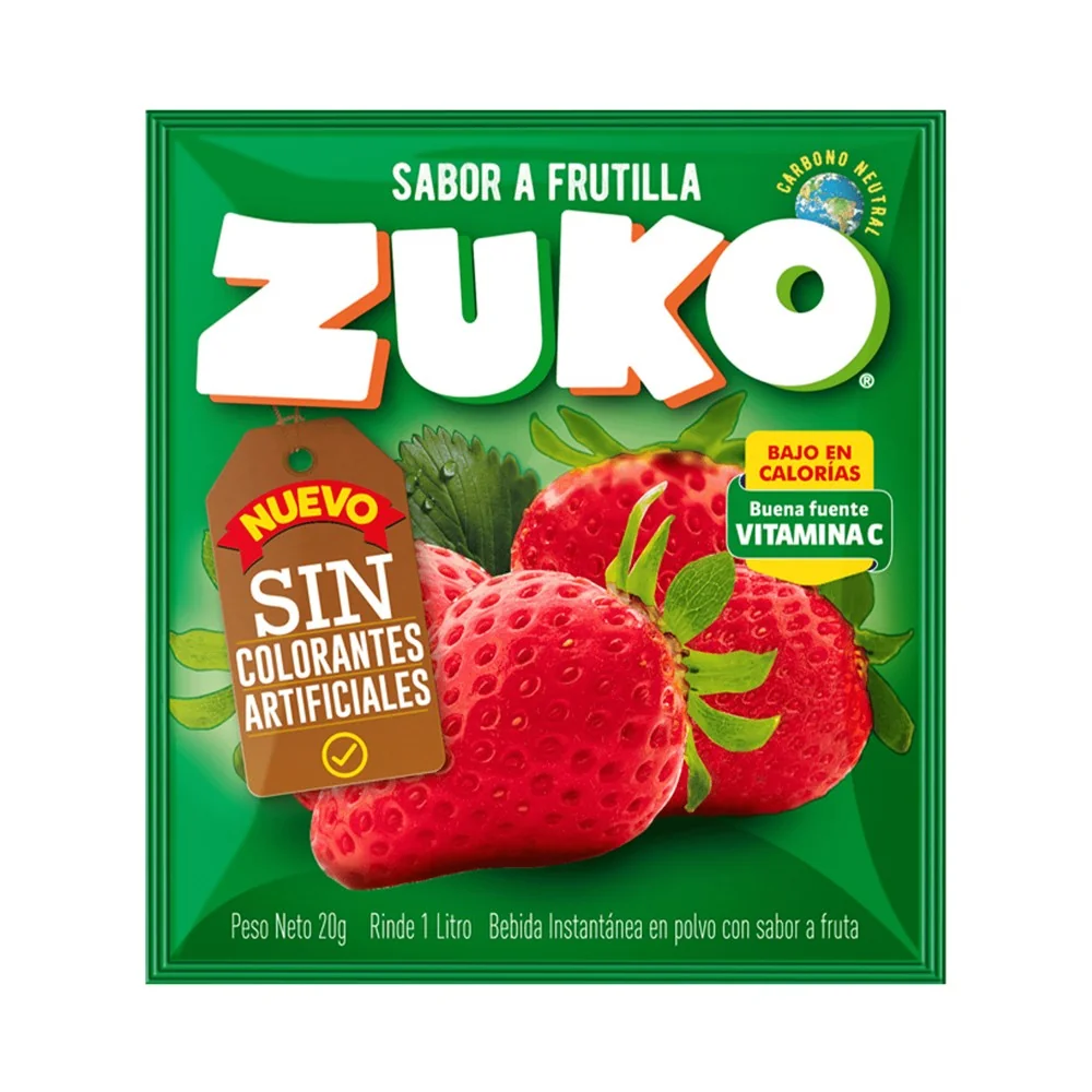 JUGO ZUKO FRUTILLA 16X10 UN