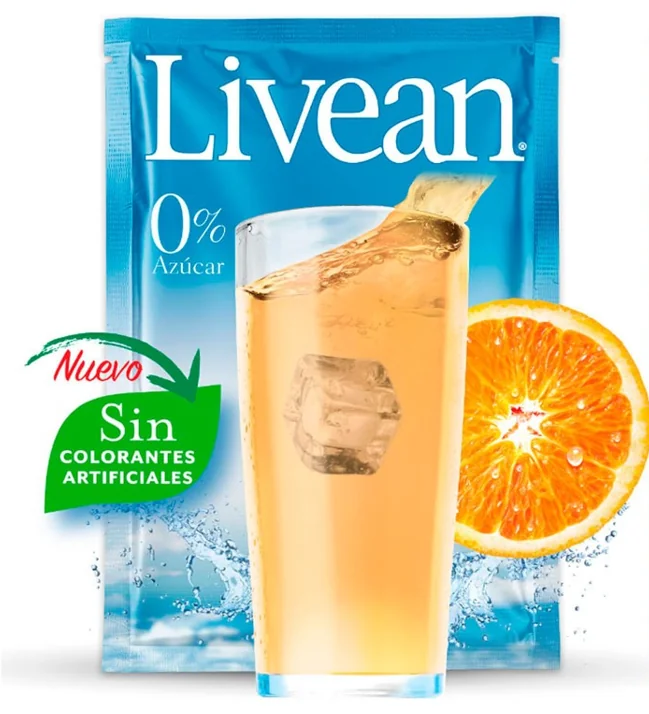 LIVEAN NARANJA 10X10X8 G