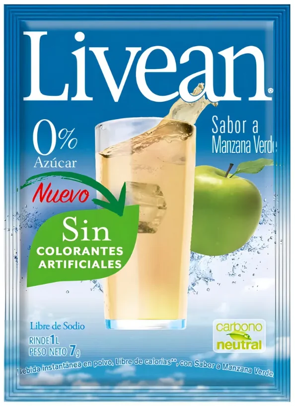 LIVEAN MANZANA 10X10X8 G