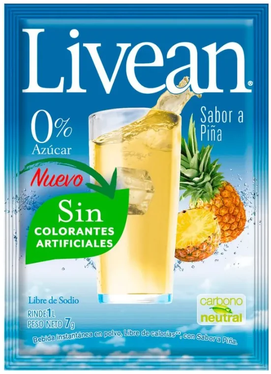 LIVEAN PIÑA 10X10X8 G