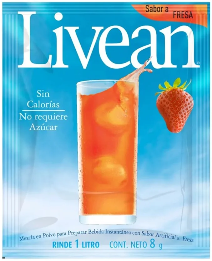 LIVEAN FRUTILLA 10X10X8 G