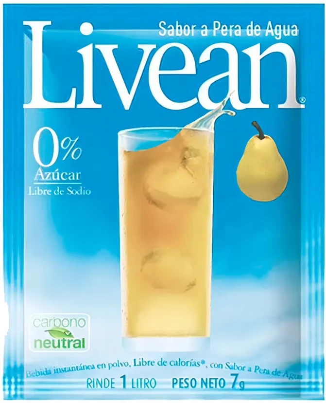 LIVEAN PERA AGUA 10X10X8 G