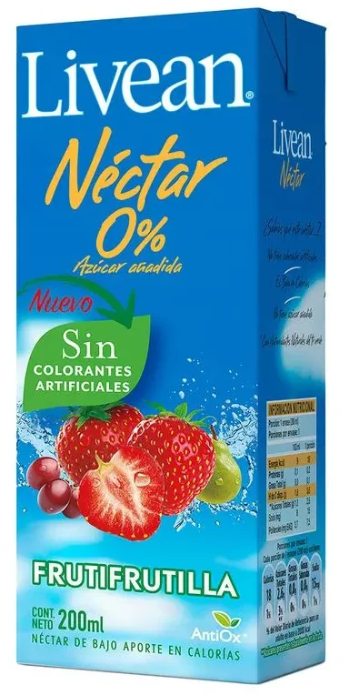 JUGO LIVEAN FRUTILLA 4X6X200ML
