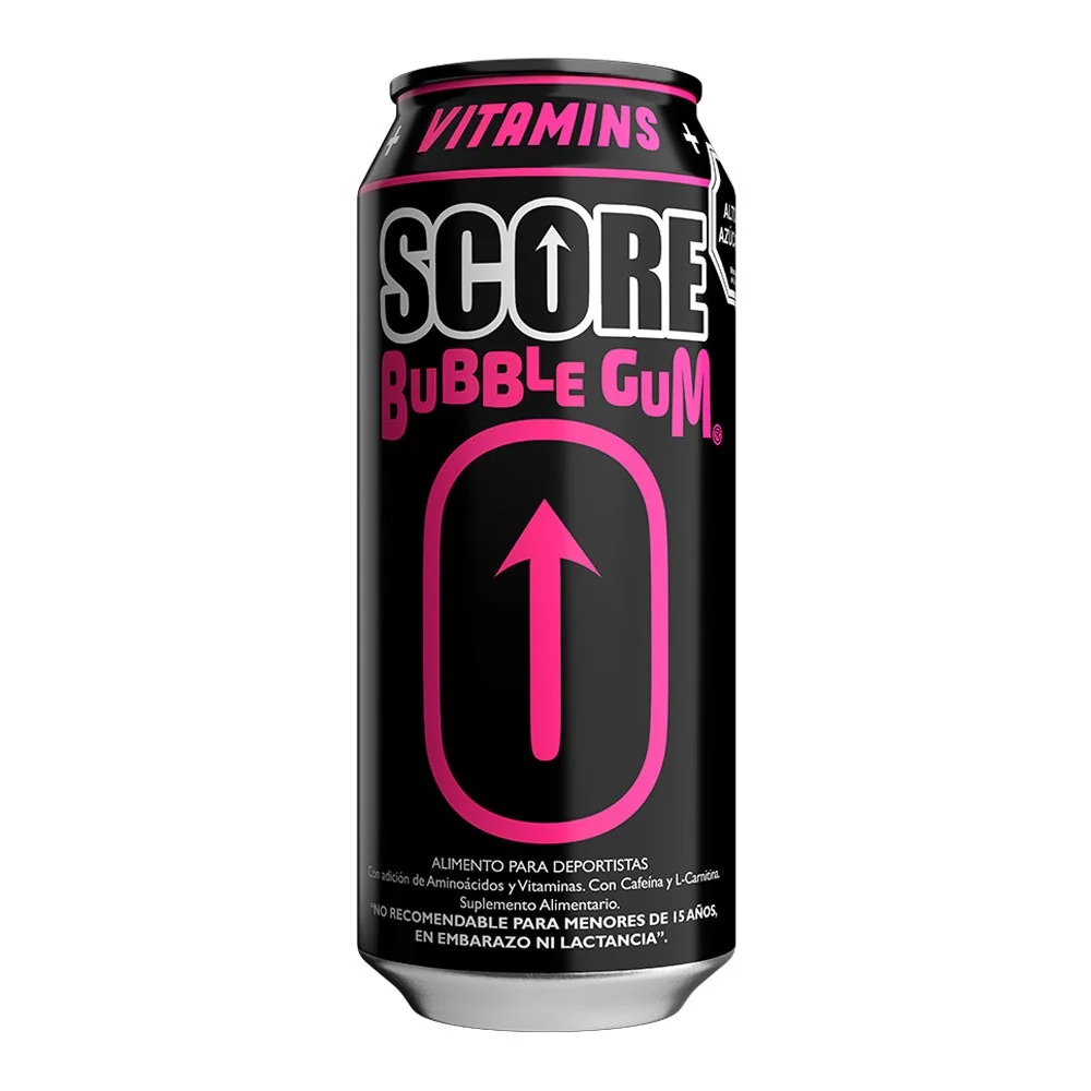 SCORE BUBBLE GUM 24X473CC