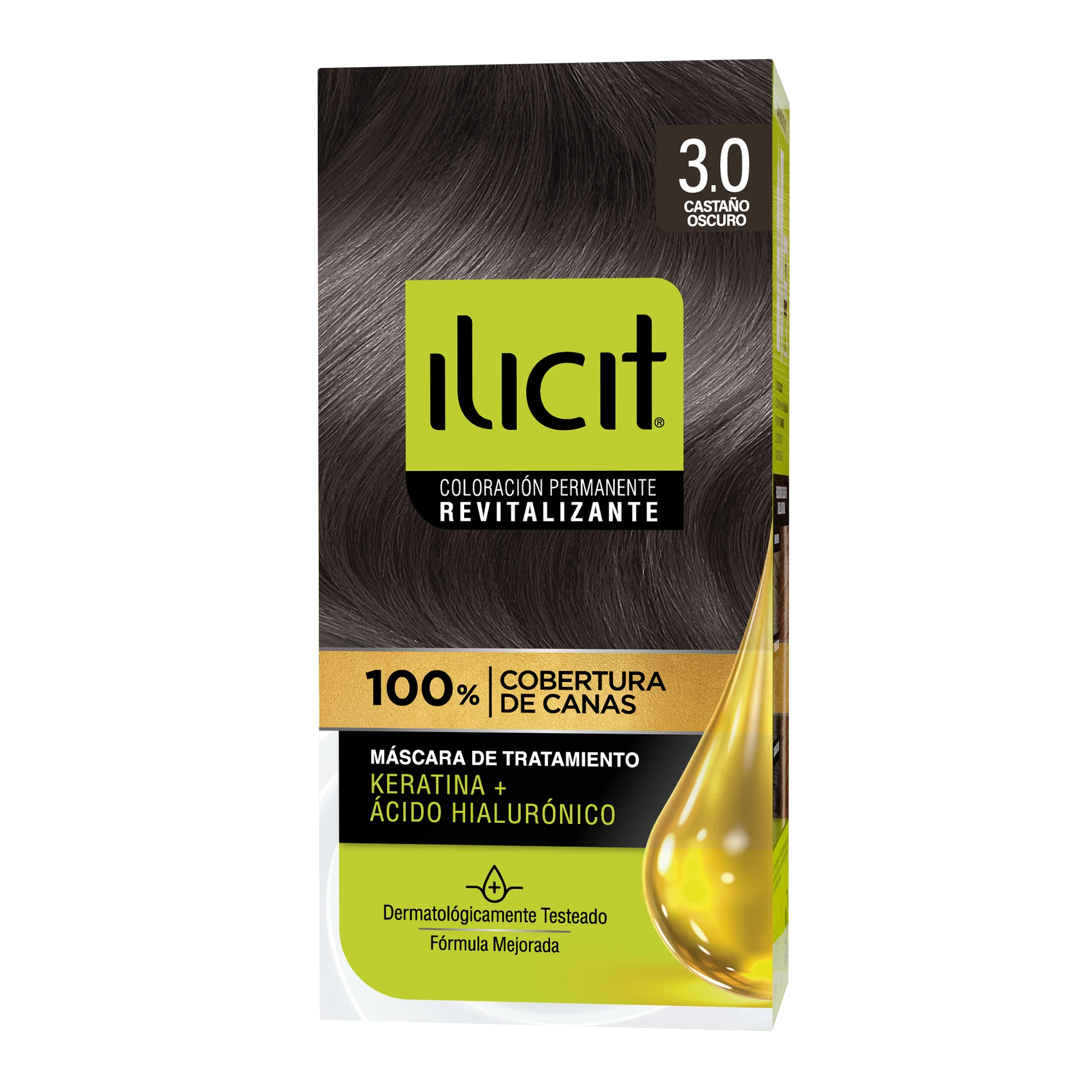 ILICIT 3/0 CASTAÑO OSCURO 12X 45G