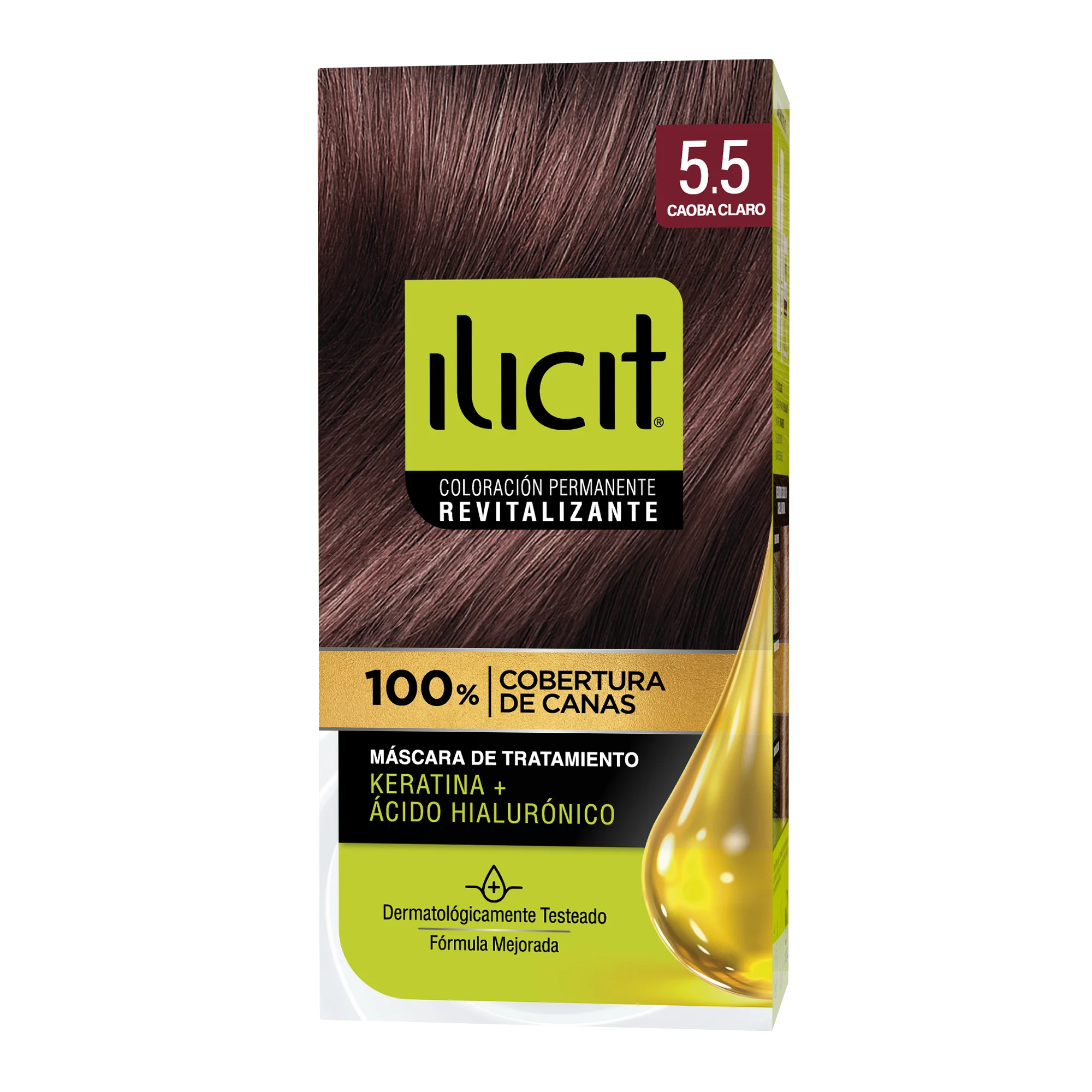 ILICIT 5/5 CAOBA CLARO 12X45G