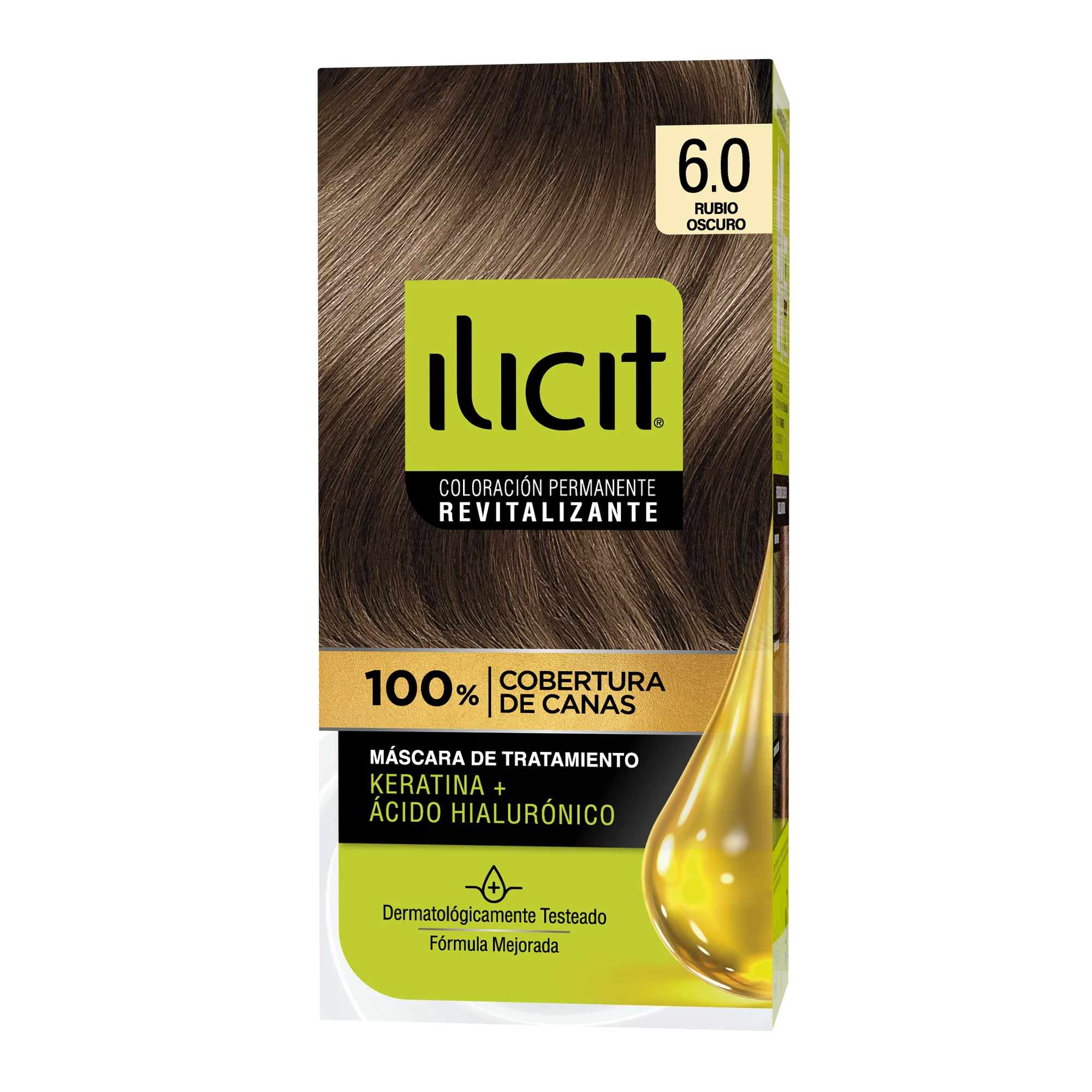 ILICIT 6/0 RUBIO OSCURO 12X 45G