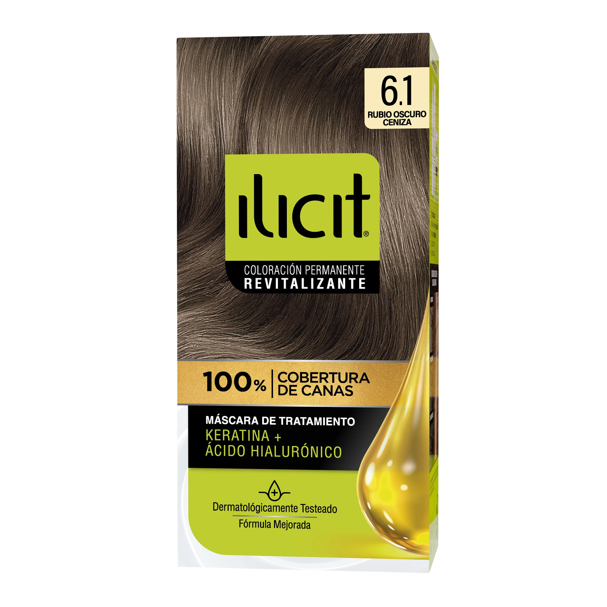 ILICIT 6/1 RUBIO OSCU CENIZA 12X 45G