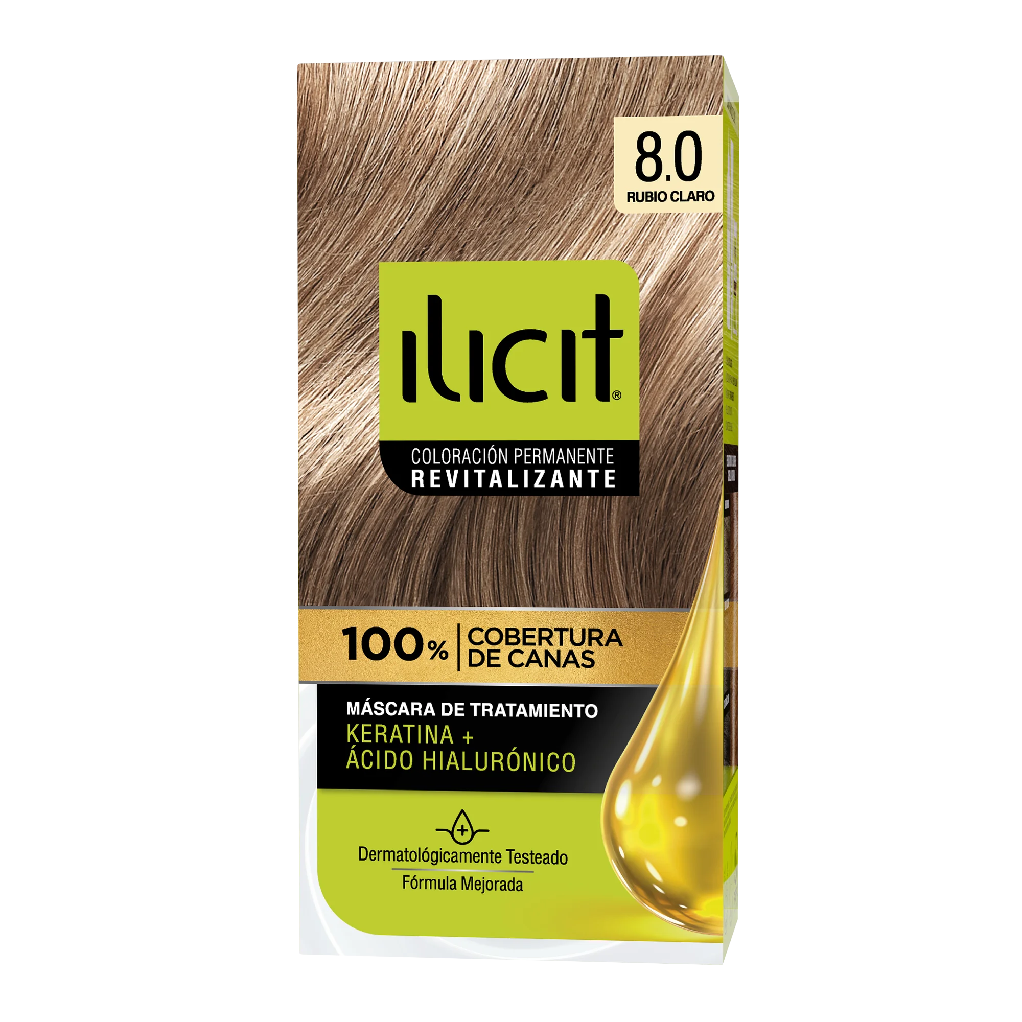 ILICIT 8/0 RUBIO CLARO 12X 45G