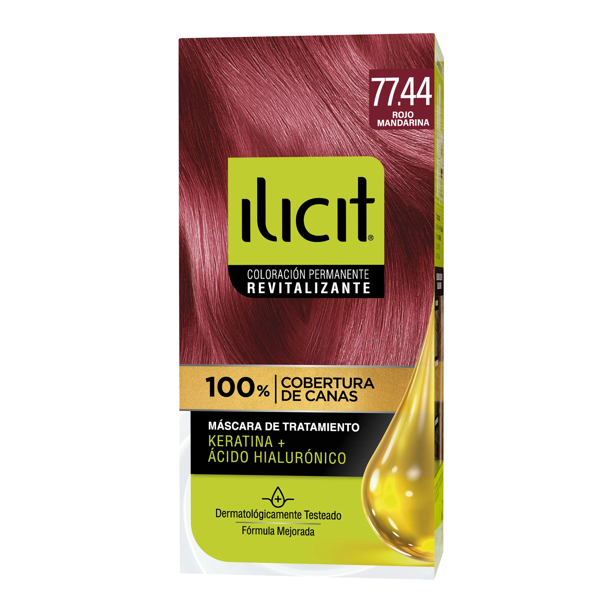 ILICIT 77/44 ROJO MANDARINA 12X 45G
