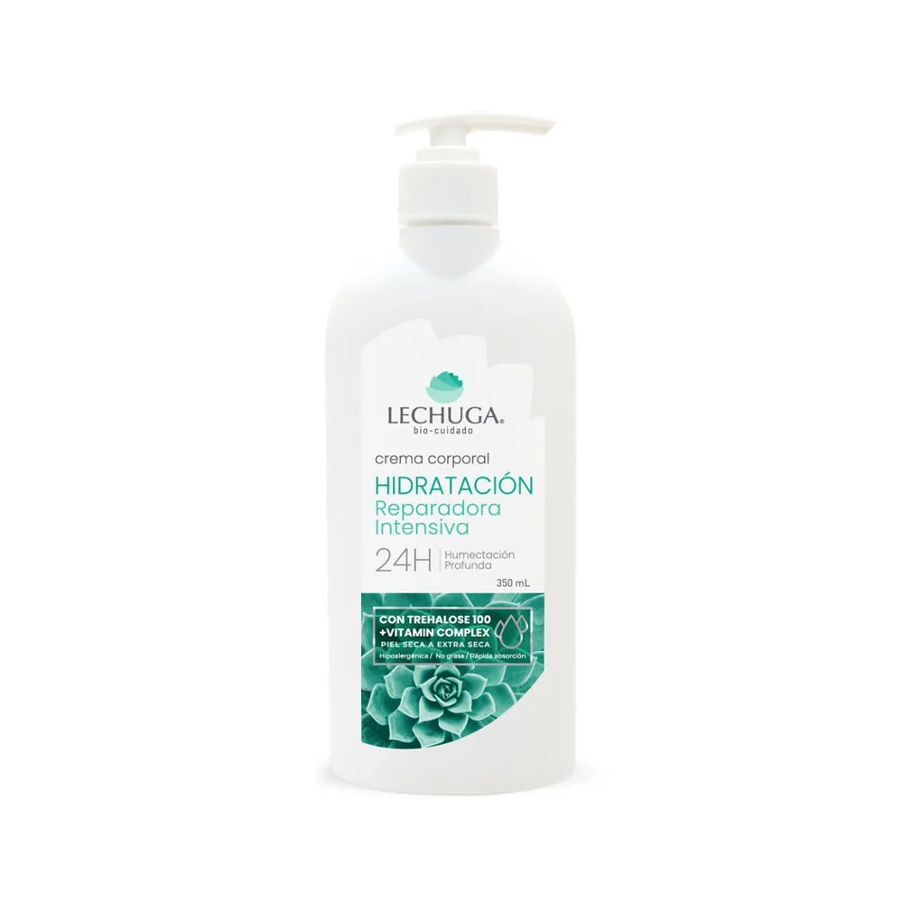 CREMA LECHUGA CUERPO HIDRAT REPAR INTEN 12X 350 M