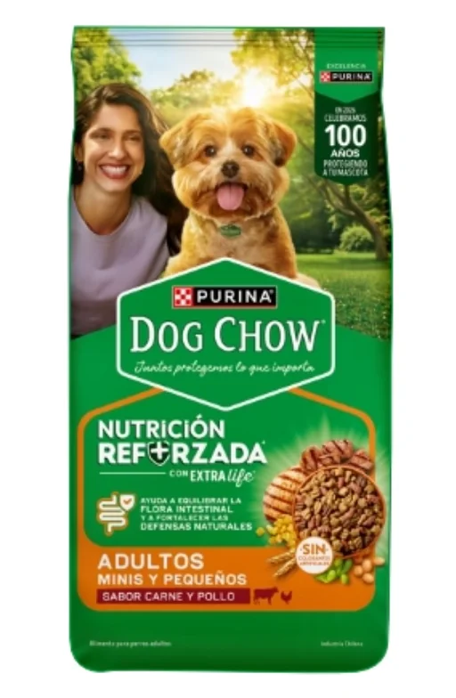 DOG CHOW ADULTO MINIS Y PEQUEÑOS 19.5 KG.