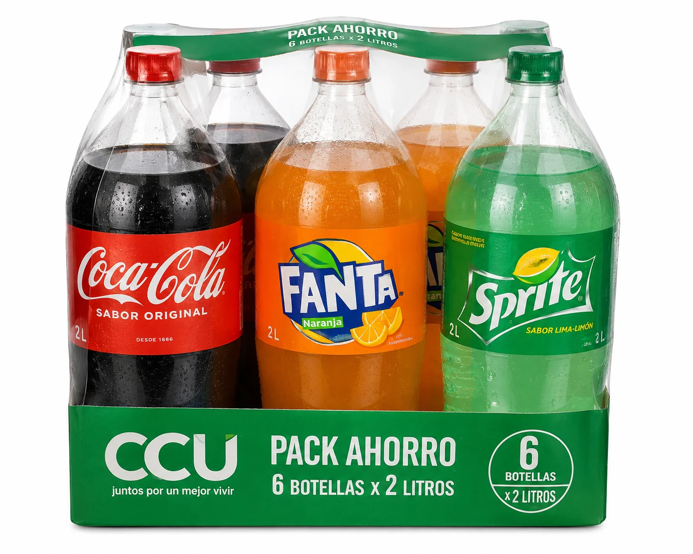BEBIDA CCU 6X2 LT.