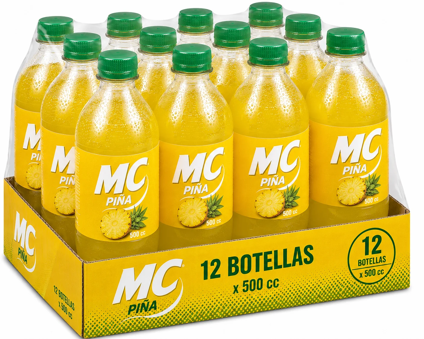 PET MC PIÑA 12X500CC