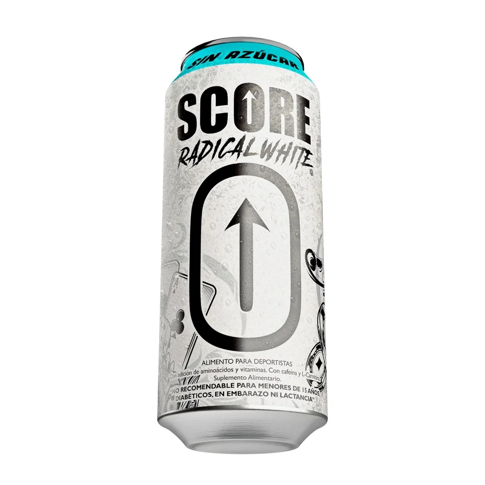 SCORE RADICAL WHITE 473 CC