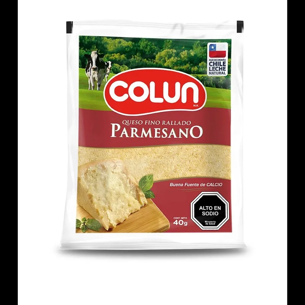 QUESO PARMESANO COLUN 12X30X40GR