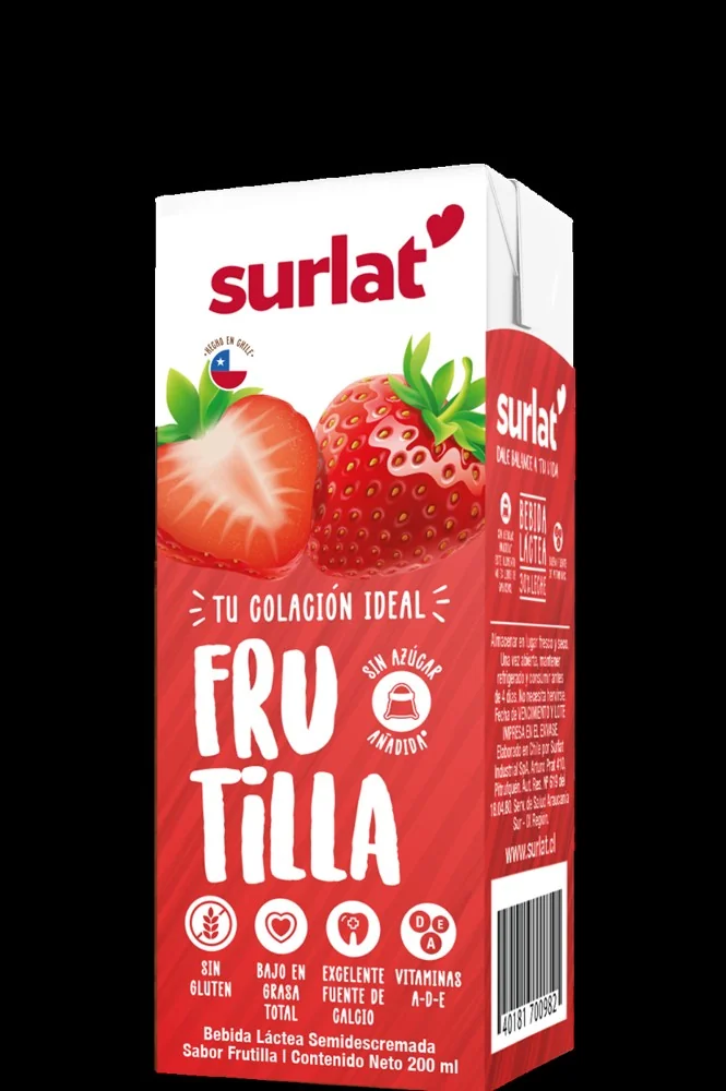 LECHE SURLAT FRUTILLA 30 X200