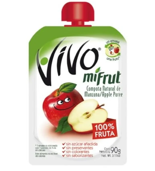 MIFRUT MANZANA 6 X 6 X 90 GR