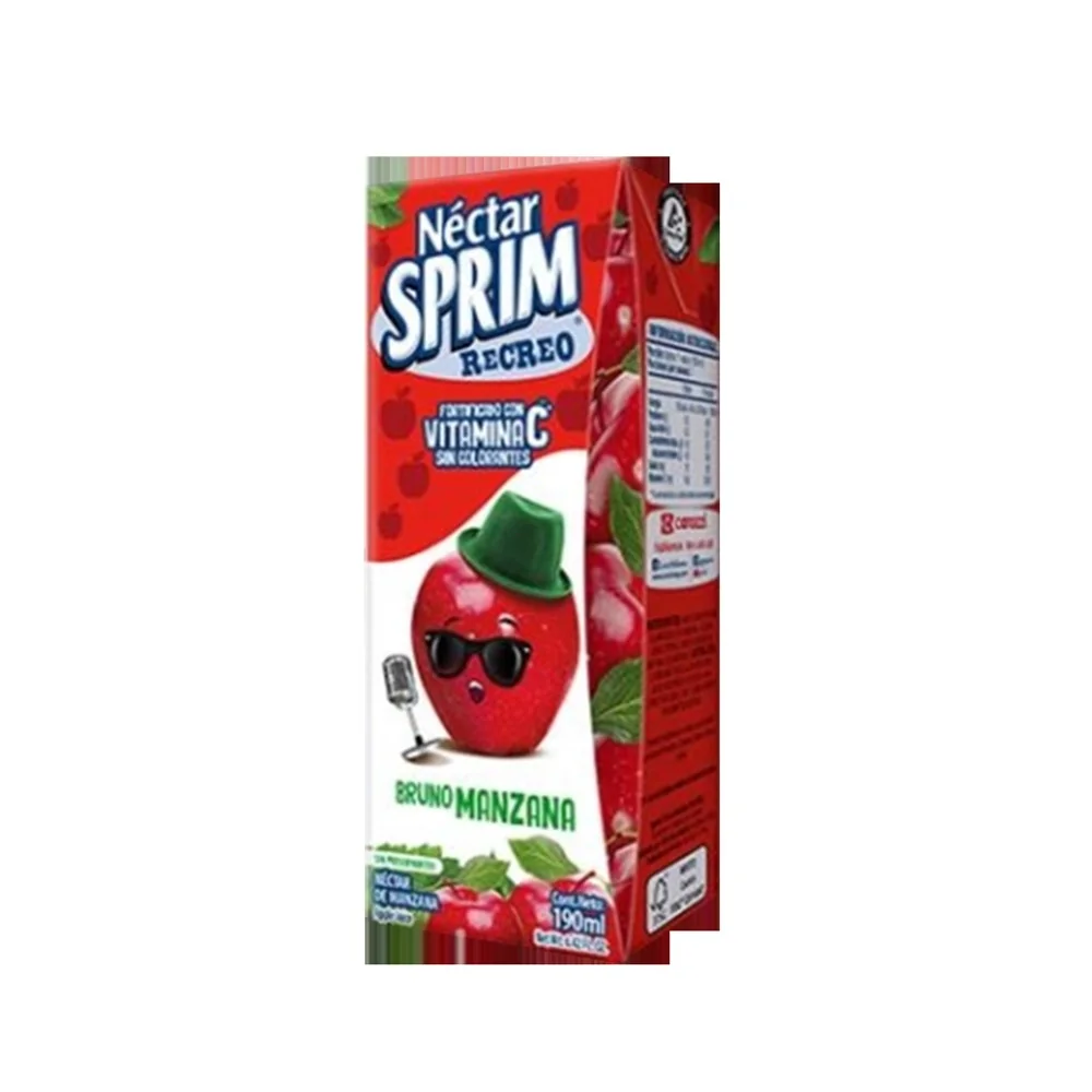 PACK NECTAR SPRIM MANZANA 8X3X190 ML