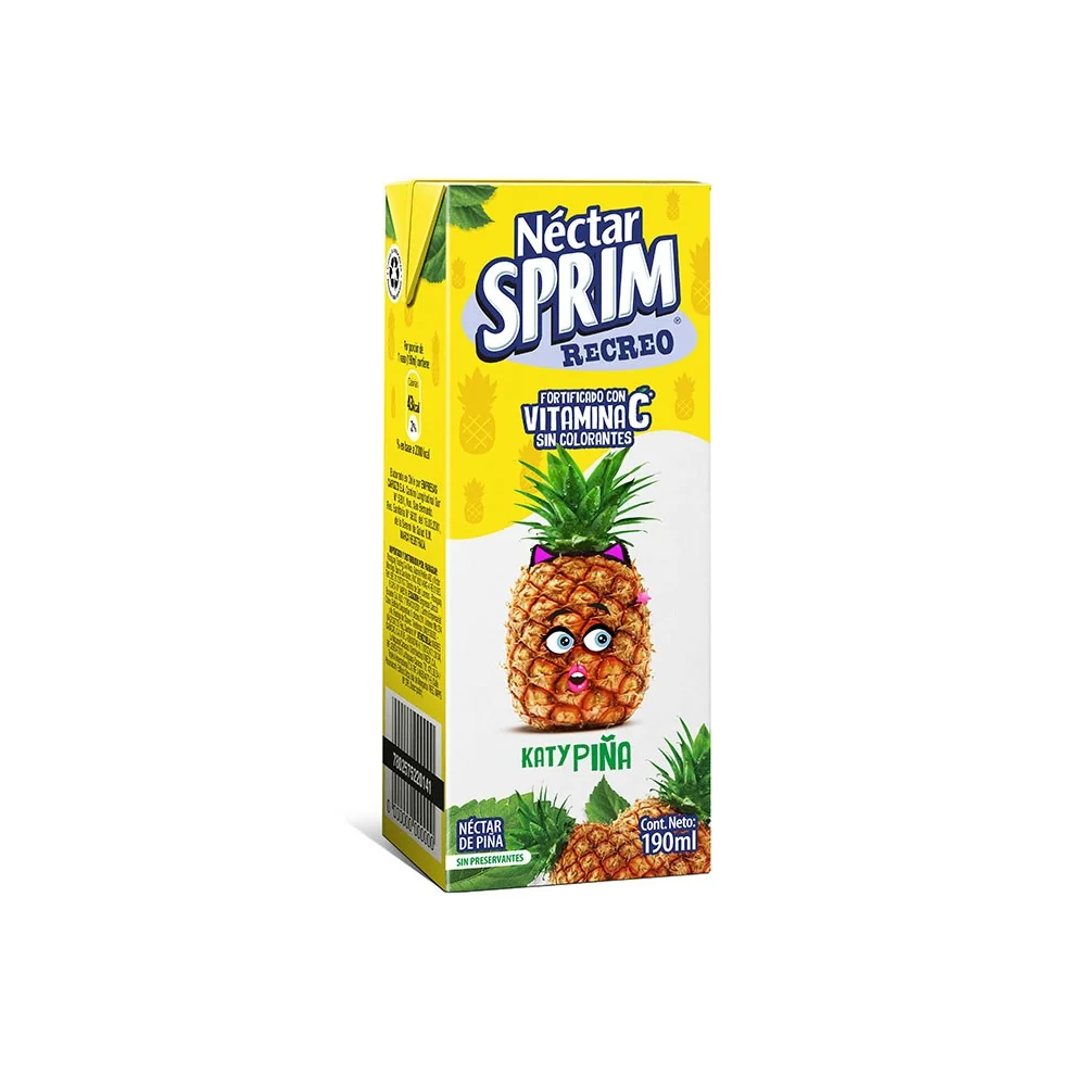 PACK NECTAR SPRIM PIÑA 8X3X190 ML