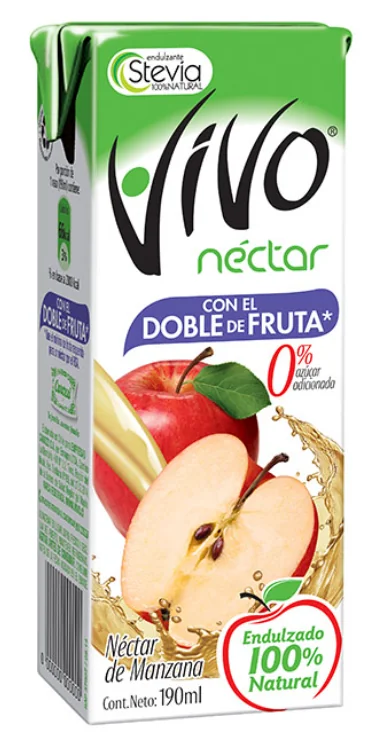 NECTAR VIVO MANZANA 8X3X190 ML